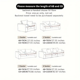 Bohemian Pure Cotton Couch Cushion Universal for All Seasons Sofa Mat